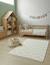 Tapis en coton recyclé tissé à la main suave Beige sable 2 - vertbaudet enfant 