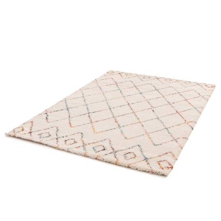 Tapis shaggy design doux et volumineux harlequin Beige sable 5 - vertbaudet enfant 