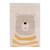 Tapis enfant doux et résistant teddy Jaune naturel 1 - vertbaudet enfant 