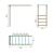 Barre pont de singe pour aire de jeux skywood bois fsc® Marron - bleu - vert 5 - vertbaudet enfant 