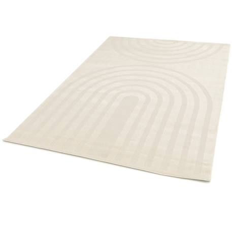 Tapis doux et confortable et graphique arch Beige sable 6 - vertbaudet enfant 