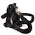 Mini sac à dos portefeuille enfant chat peluche Noir 2 - vertbaudet enfant 