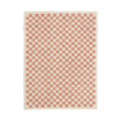 Linge de maison et décoration-Décoration-Tapis-Tapis damier poils longs doux et volumineux checkers