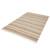 Tapis rayé fait main en laine et jute raj Beige sable+Rose poudrée 4 - vertbaudet enfant 