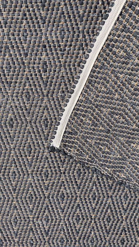 Tapis en fibres recyclées tissé à la main pessoa Bleu naturel+Gris minéral+Rose poudrée 12 - vertbaudet enfant 
