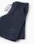 Short midi en coton avec cordon de serrage et poche cargo Bleu foncé 4 - vertbaudet enfant 