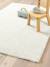 Tapis shaggy ethnique doux et volumineux lison Blanc pur+Gris minéral 2 - vertbaudet enfant 