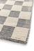 Tapis en laine et coton a carreaux fait main gabin Beige sable+Noir intense 11 - vertbaudet enfant 