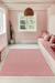 Tapis en fibres recyclées tissé à la main pessoa Bleu naturel+Gris minéral+Rose poudrée 14 - vertbaudet enfant 