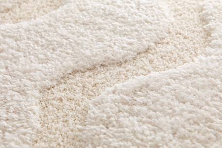 Tapis shaggy doux en polyester recyclé avec relief pemberley Beige sable 6 - vertbaudet enfant 