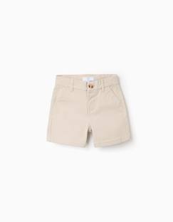 Short chino midi en sergé avec poches  - vertbaudet enfant