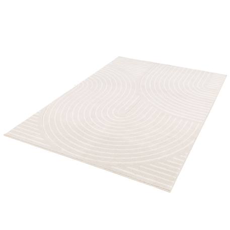 Tapis super doux très graphique volute Gris minéral 6 - vertbaudet enfant 
