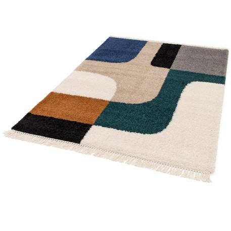 Tapis à franges doux et raffiné odyssey Palette colorée 5 - vertbaudet enfant 