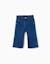 Pantalon en jean à jambes larges Bleu 1 - vertbaudet enfant 