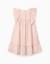 Robe en crêpe à volants et lurex Rose clair 2 - vertbaudet enfant 