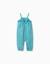 Combinaison en coton à motif floral Bleu 2 - vertbaudet enfant 