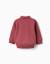 Sweat en coton avec col polo Marrón 2 - vertbaudet enfant 
