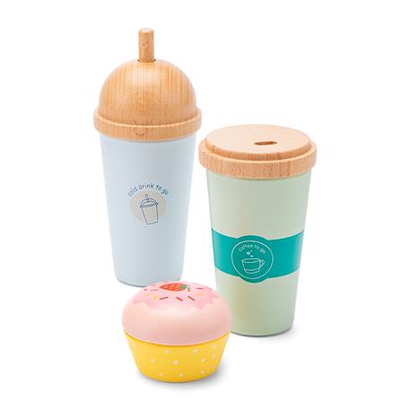 Ensemble de jeu avec café à emporter Beige 4 - vertbaudet enfant 
