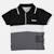 Polo manches courtes garçon imprimé Bleu+Marine+Noir+Rouge 15 - vertbaudet enfant 