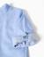 Ensemble chemise rayée à manches longues et short en coton Bleu 4 - vertbaudet enfant 