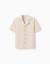 Chemise en coton avec poches poitrine Blanc 1 - vertbaudet enfant 