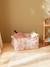 Bac de rangement rectangle esprit toile de jouy Bleu+Rose+Vert 3 - vertbaudet enfant 