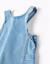Robe salopette en jean avec poches Bleu clair 3 - vertbaudet enfant 