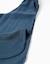 Pantalon en lyocell à jambe large et taille élastique Bleu foncé 4 - vertbaudet enfant 