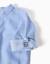 Ensemble chemise rayée à manches longues et short en coton Bleu 4 - vertbaudet enfant 