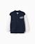 Blouson bomber avec imprimé sur la poitrine Bleu foncé 1 - vertbaudet enfant 