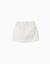 Jupe en sergé avec taille paperbag et poches Blanc 2 - vertbaudet enfant 
