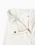 Pantalon en sergé à jambe large et taille paperbag Blanc 4 - vertbaudet enfant 