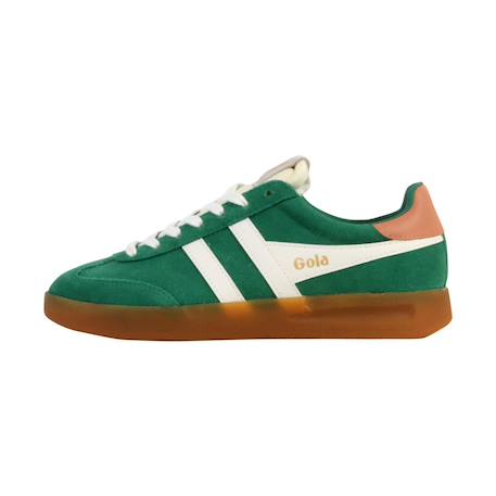 Baskets basses à lacets Bone blanc cassé noir+Emerald off white terracotta gum 8 - vertbaudet enfant 