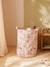 Bac de rangement rond esprit toile de jouy Bleu+Rose+Vert 3 - vertbaudet enfant 