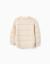 Pull en maille de coton à col polo Blanc 3 - vertbaudet enfant 