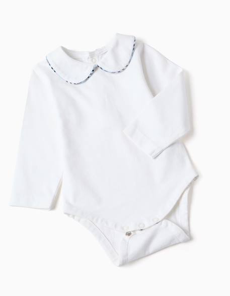 Body en coton + combinaison à carreaux b&s Bleu foncé 4 - vertbaudet enfant 