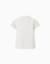 Polo en coton côtelé Blanc 2 - vertbaudet enfant 
