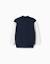 Blouson bomber avec imprimé sur la poitrine Bleu foncé 2 - vertbaudet enfant 