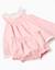 Robe en popeline + bloomer à volants Rose clair 4 - vertbaudet enfant 