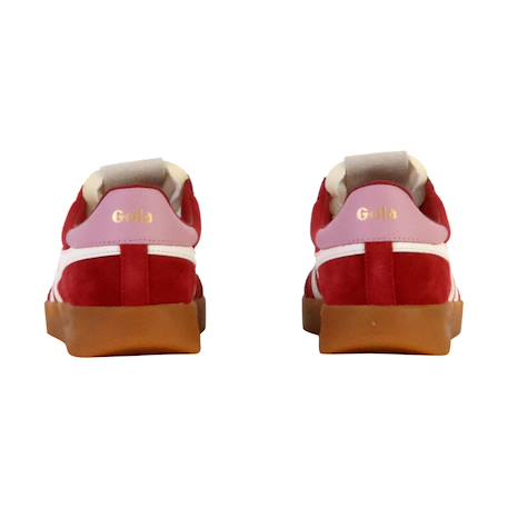 Baskets basses  à lacets Bone blanc cassé noir+Deep red off white candy gum 10 - vertbaudet enfant 