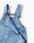 Salopette en jean large à ourlets effilochés Bleu 3 - vertbaudet enfant 