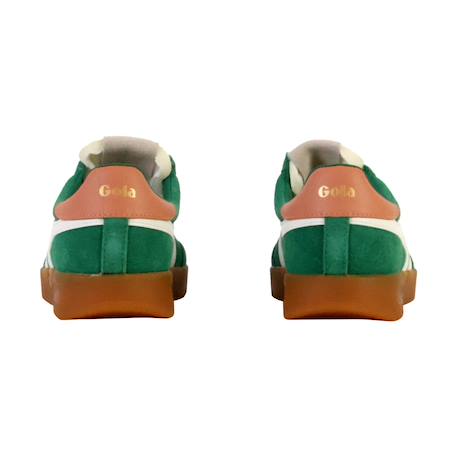 Baskets basses à lacets Bone blanc cassé noir+Emerald off white terracotta gum 10 - vertbaudet enfant 