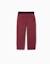 Pantalon chino slim en sergé avec ceinture Blanc+Bleu+Rouge foncé 10 - vertbaudet enfant 