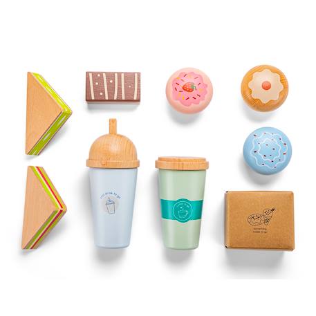 Ensemble de jeu avec café à emporter Beige 5 - vertbaudet enfant 