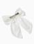 Barrette à nœud en broderie anglaise Beige clair 2 - vertbaudet enfant 