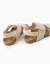Sandales en daim avec fermeture à scratch Beige clair 3 - vertbaudet enfant 