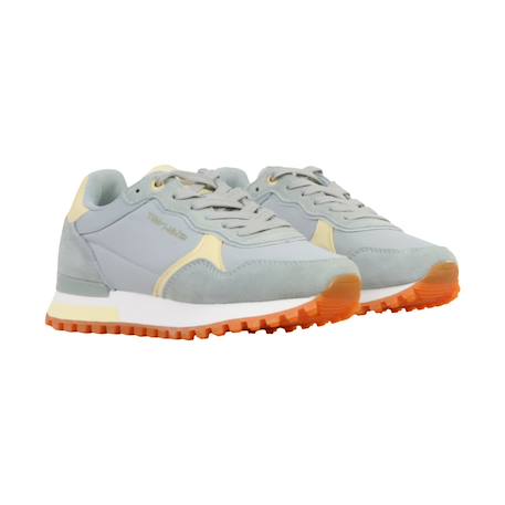 Baskets basses  à lacets Aqua+Beige+Celeste+Nude 15 - vertbaudet enfant 