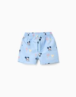 -Short de bain avec motif mickey et cordon de serrage