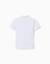 Polo en coton avec col mao et poche Blanc 2 - vertbaudet enfant 