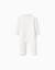 Grenouillère avec doublure en peluche douce et pois Blanc 2 - vertbaudet enfant 